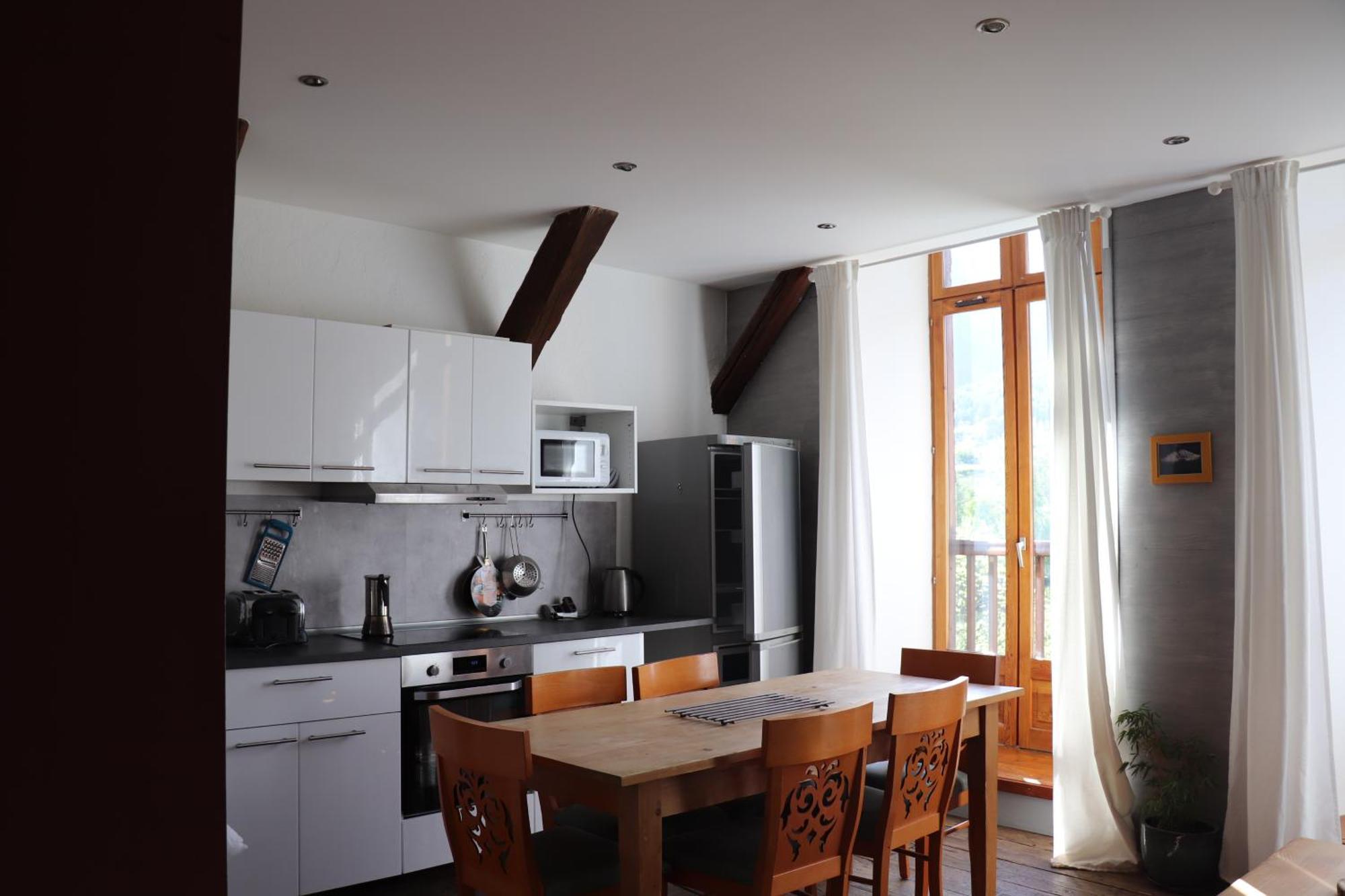 Appartement Dans Une Maison De Pays Briancon  Bagian luar foto